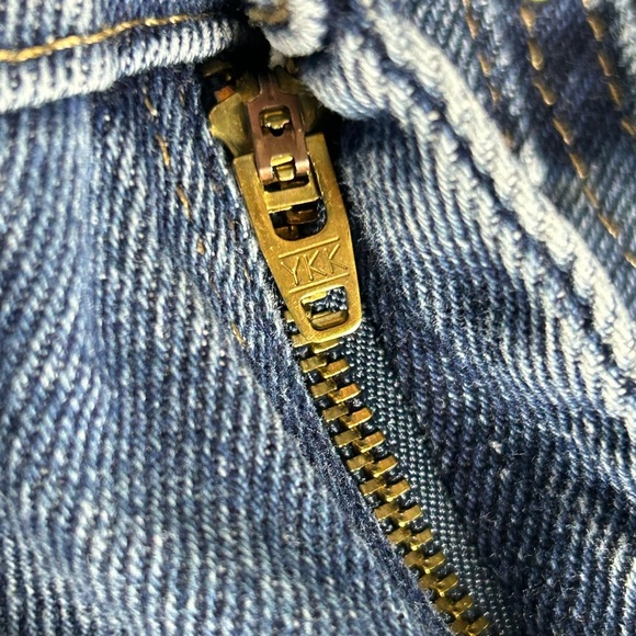 Wrangler Relaxed Fit Mens Blue Denim Jeans Size 28X29 100% Cotton Work Cowboy - Picture 8 of 11